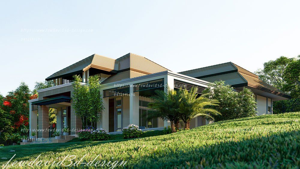 รับออกแบบบ้าน