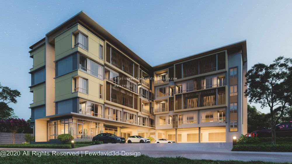 รับออกแบบอพาร์ทเมนท์