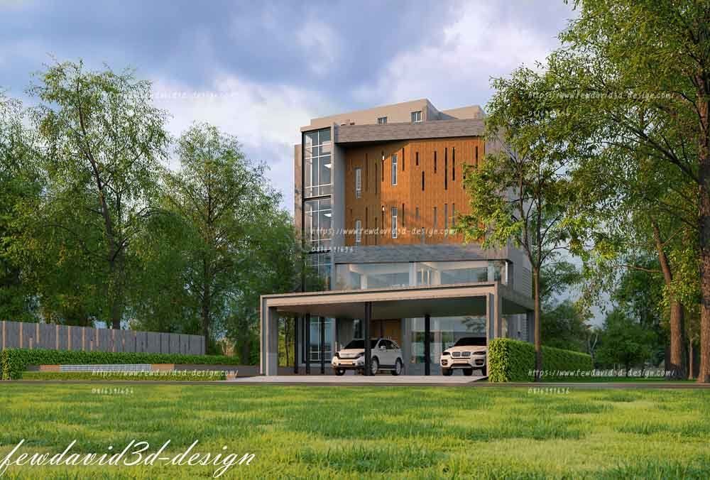 รับออกแบบบ้านทุกสไตล์ ตอบโจทย์ทุกความต้องการ ทีมงานมืออาชีพ ประสบการณ์สูง FEWDAVID3D-DESIGN

