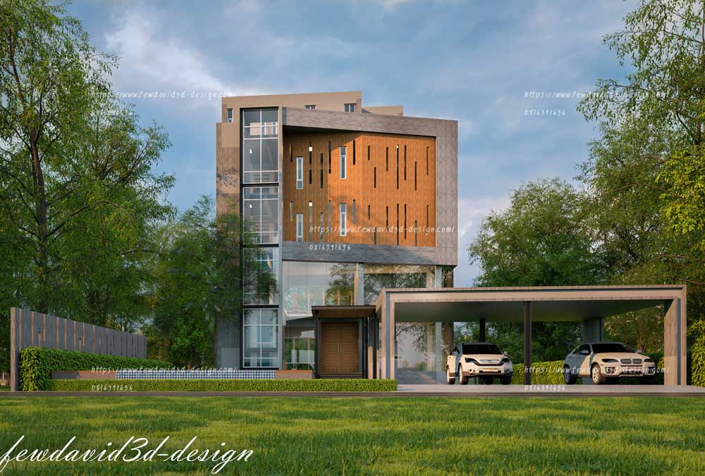 รับออกแบบบ้านทุกสไตล์ ตอบโจทย์ทุกความต้องการ ทีมงานมืออาชีพ ประสบการณ์สูง FEWDAVID3D-DESIGN
