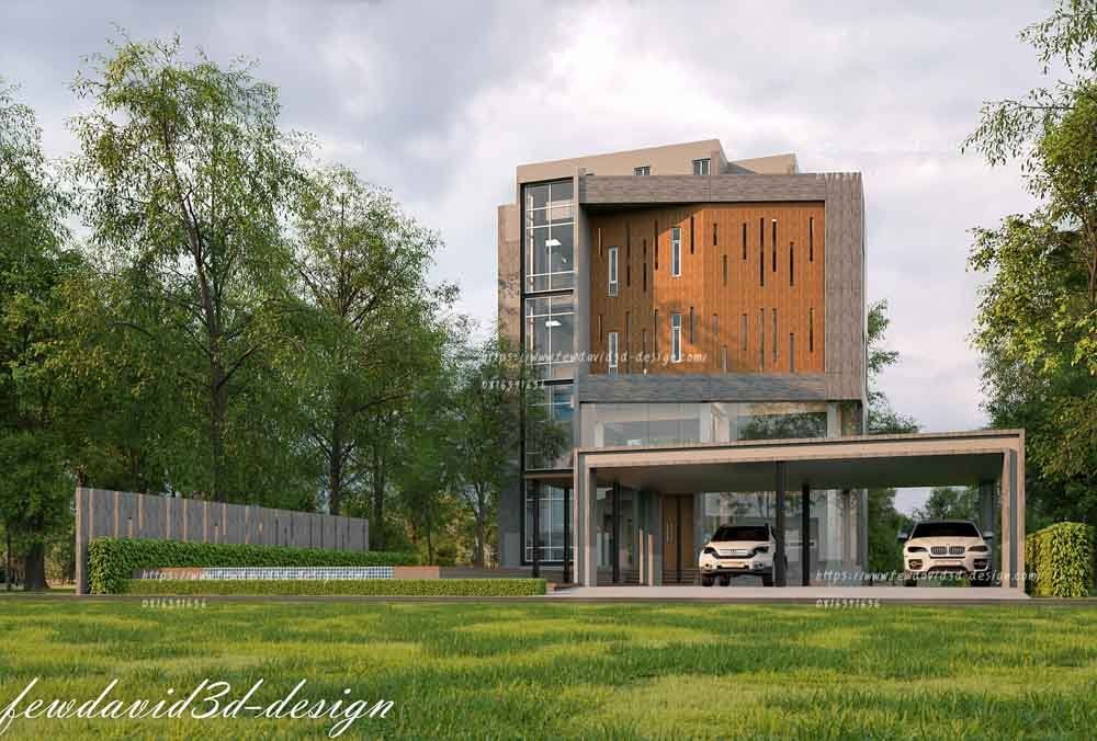 รับออกแบบบ้านทุกสไตล์ ตอบโจทย์ทุกความต้องการ ทีมงานมืออาชีพ ประสบการณ์สูง FEWDAVID3D-DESIGN
