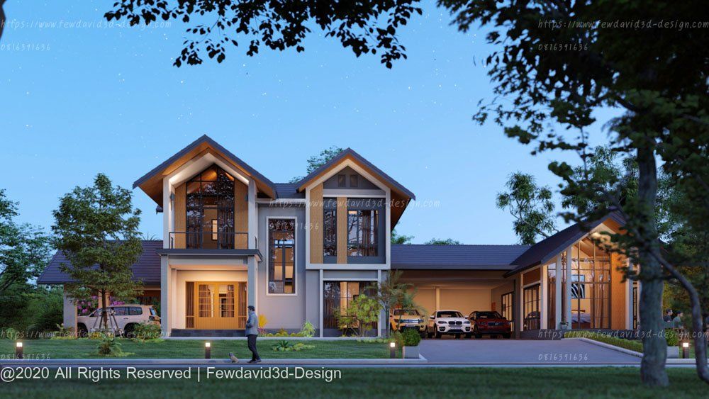 2ชั้น,คอนเทม,ไทยประยุกต์,รับออกแบบ