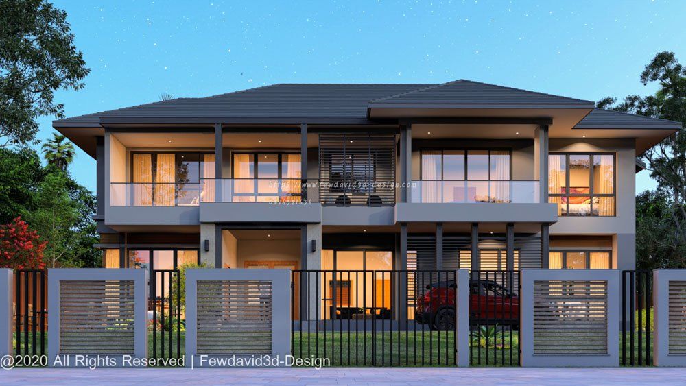 แบบบ้าน 2 ชั้น