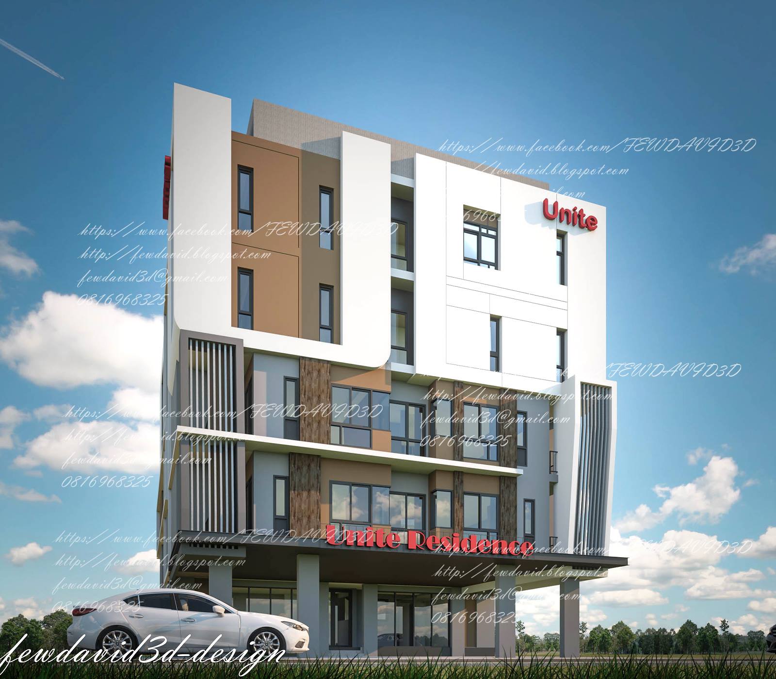 สถาปนิก รับออกแบบอพาร์ทเมนท์