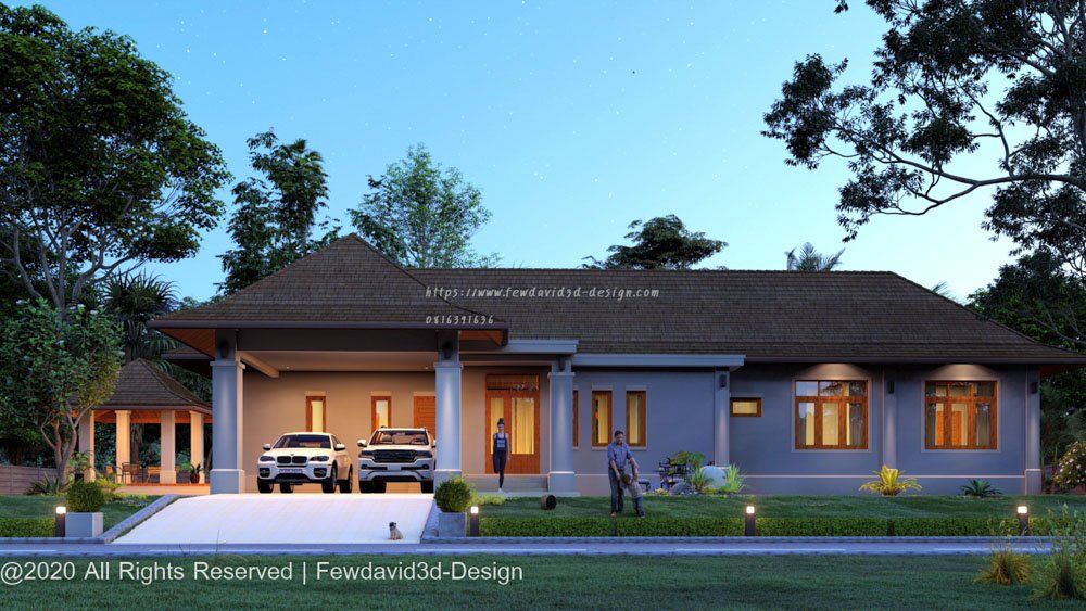 บ้านชั้นเดียว