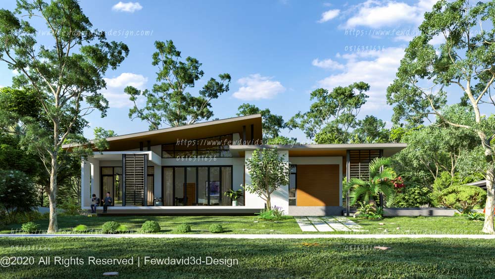 รับออกแบบบ้าน