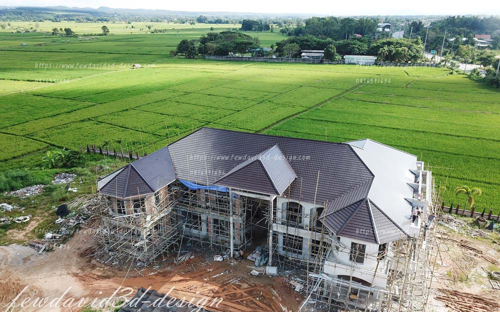 รับออกแบบบ้าน 2 ชั้น เชียงราย