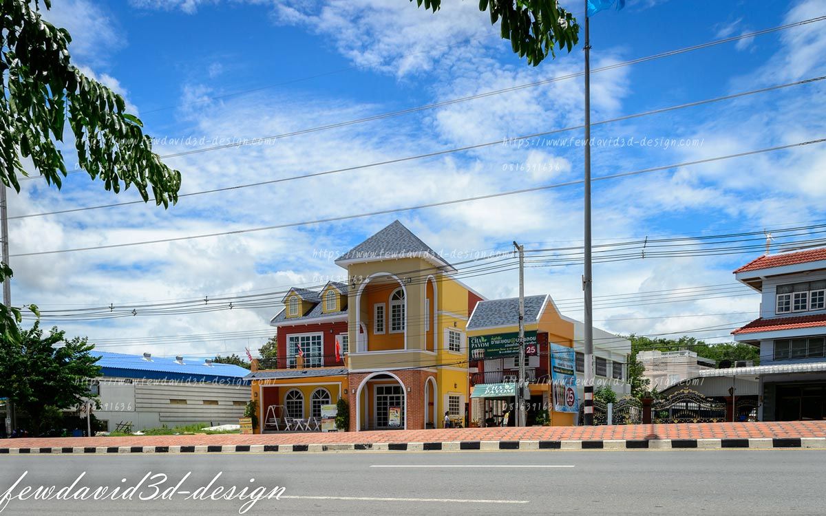 รับออกแบบโรงเรียนสอนภาษา
