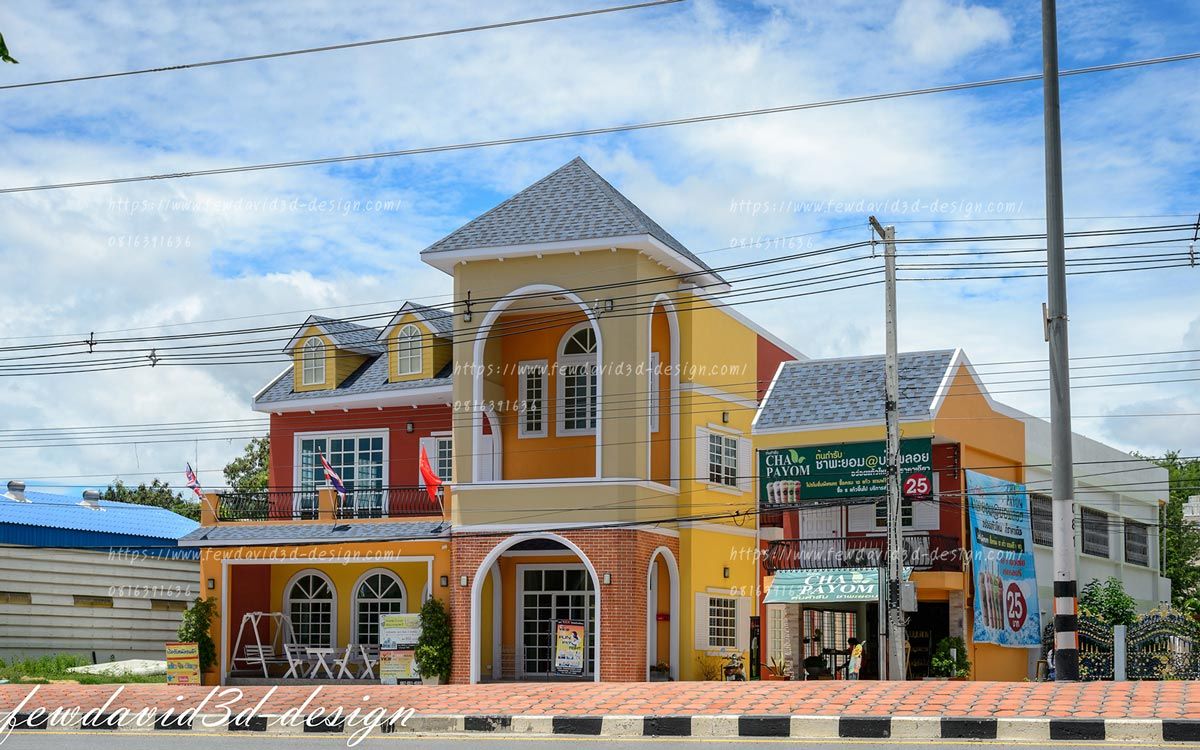 รับออกแบบโรงเรียนสอนภาษา