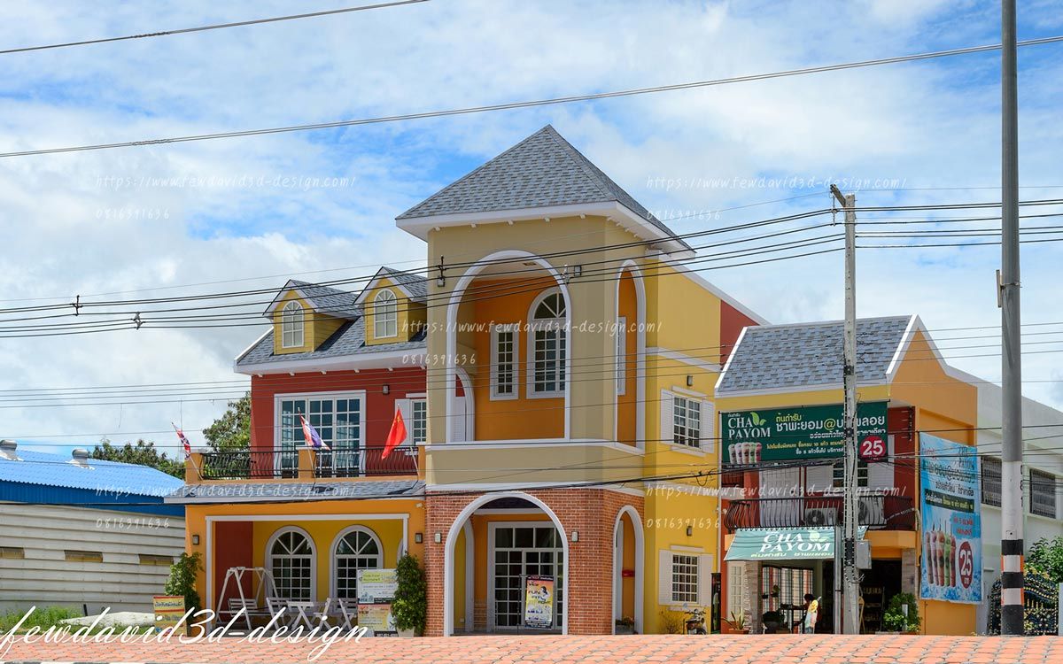 รับออกแบบโรงเรียนสอนภาษา