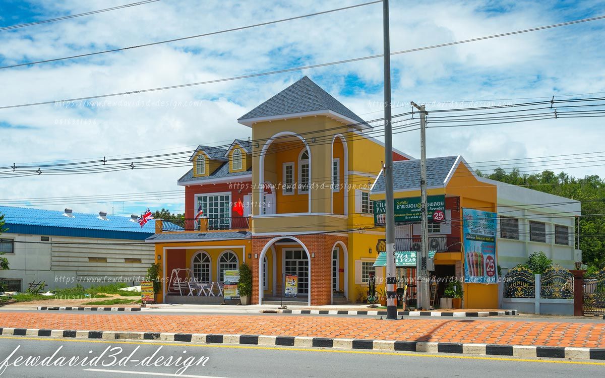 รับออกแบบโรงเรียนสอนภาษา
