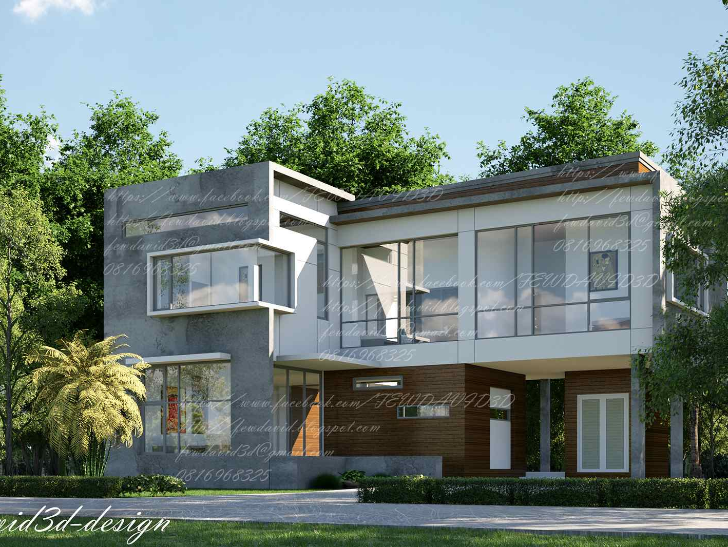 บ้านพักอาศัย2ชั้น, modern loft