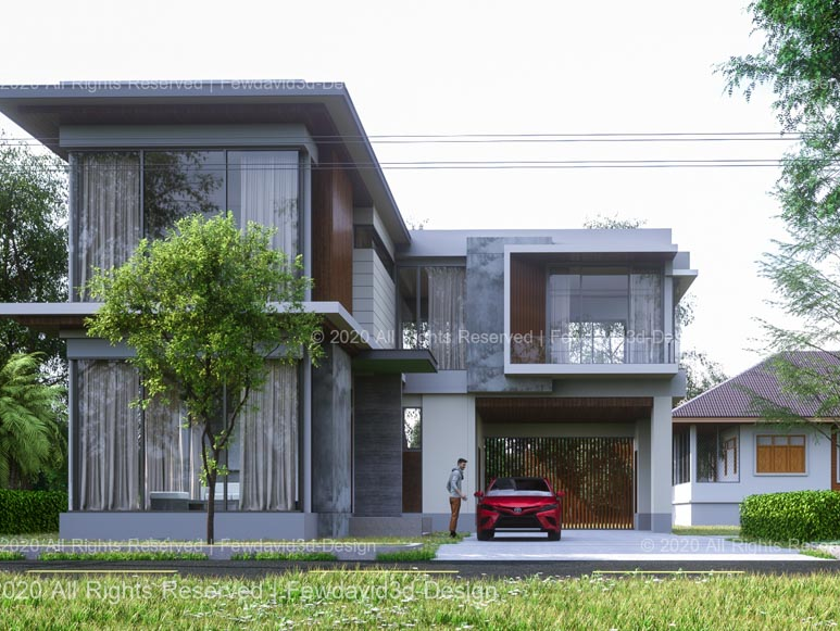 รับออกแบบ บ้าน