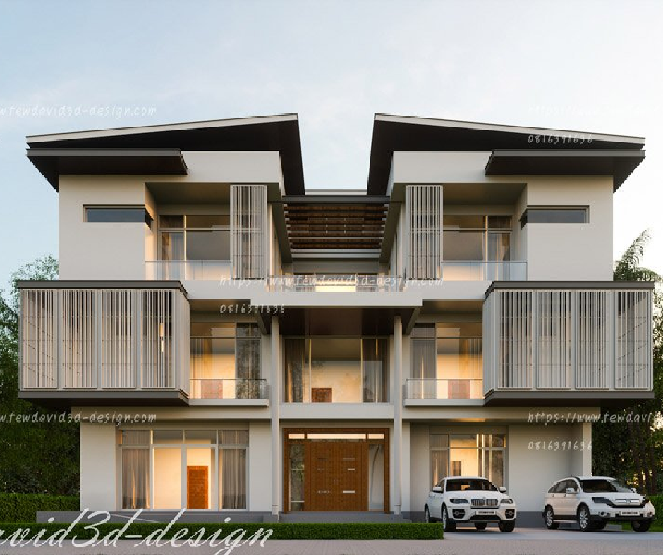บ้าน3ชั้น,โมเดิร์น,สถาปนิก,รับออกแบบ,fewdavid