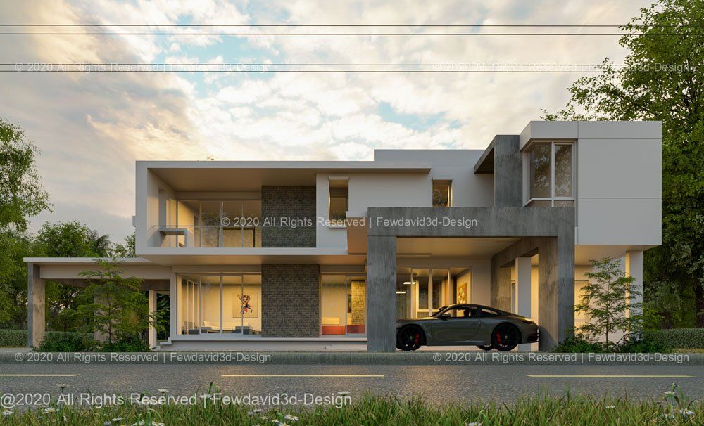 รับออกแบบบ้าน