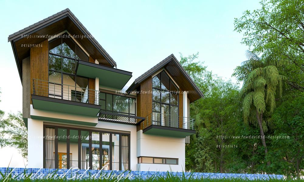 รับออกแบบบ้าน,บ้าน2ชั้น,สถาปนิก,วิศวกร,เขียนแบบ,โมเดิร์น