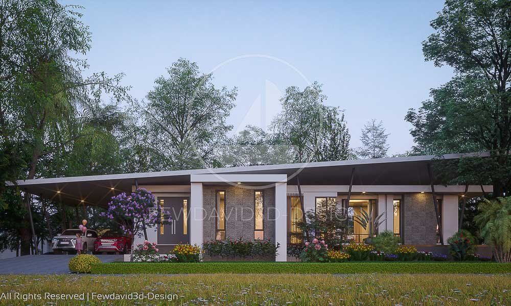 ภาพบ้านแบบโมเดิร์น