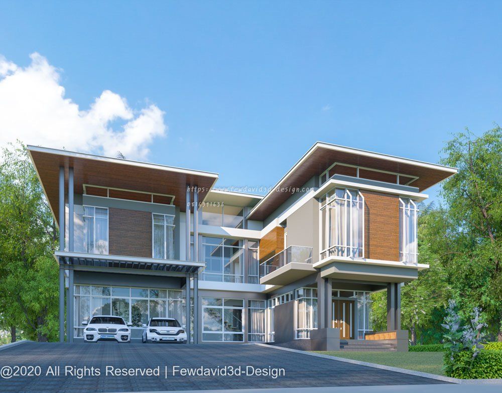 รับออกแบบบ้าน