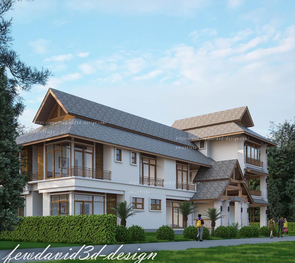 รับออกแบบโรงแรม