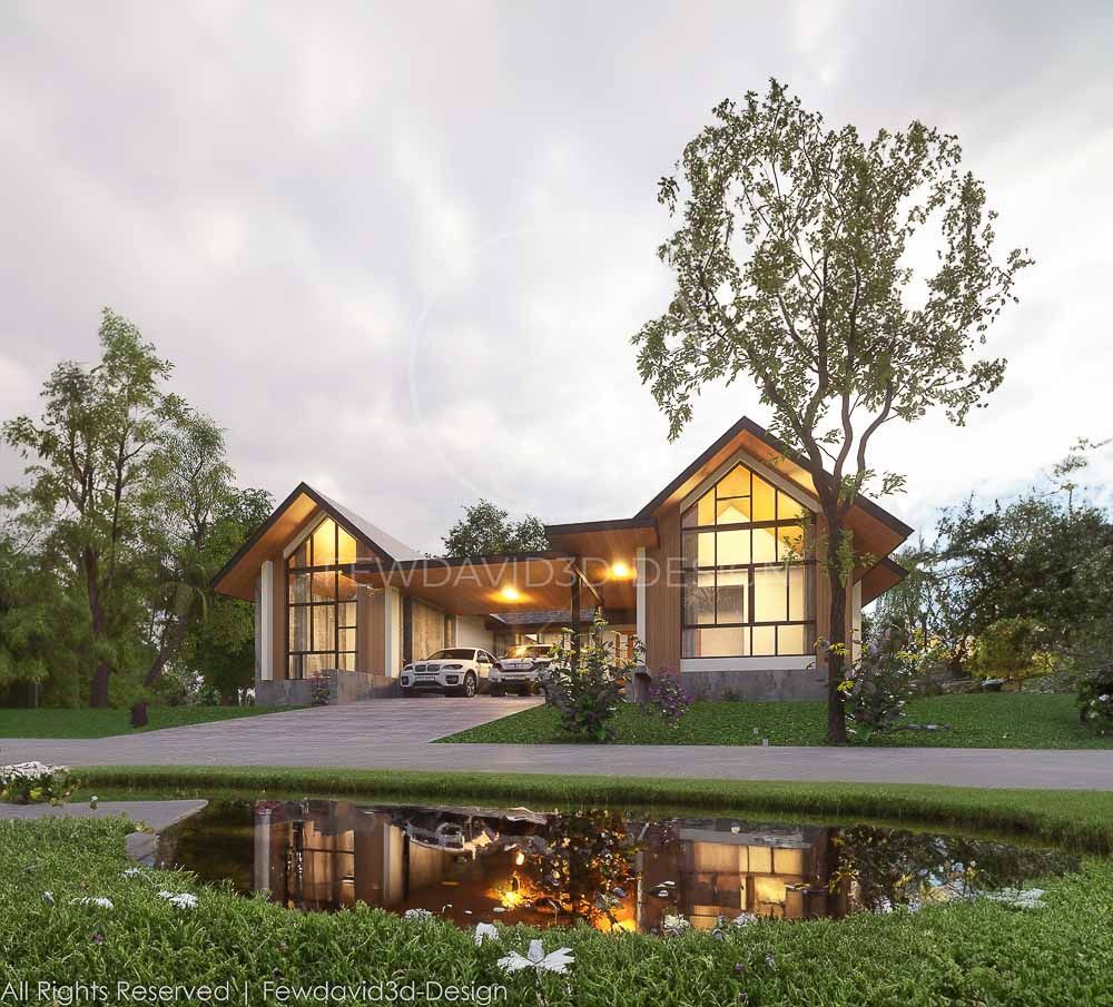 รับออกแบบบ้านทุกสไตล์ ตอบโจทย์ทุกความต้องการ ทีมงานมืออาชีพ ประสบการณ์สูง FEWDAVID3D-DESIGN

