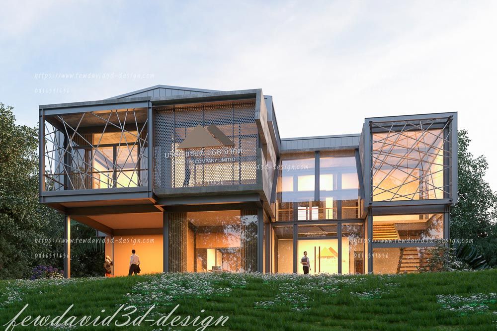 ออฟฟิศ,2ชั้น,โครงสร้างเหล็ก,อยุธยา,แซนด์ 168