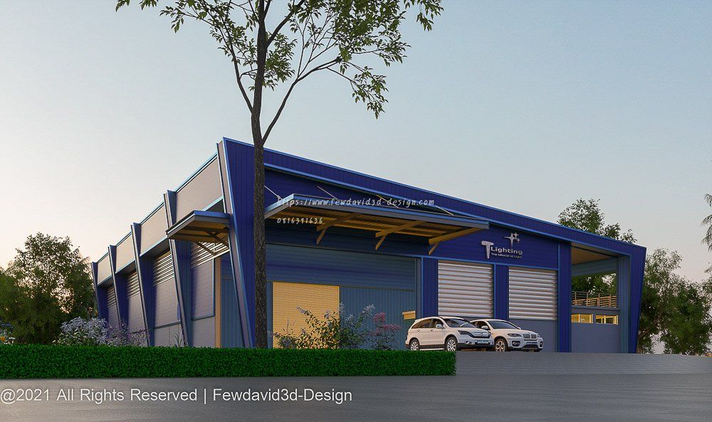 ออกแบบโกดัง