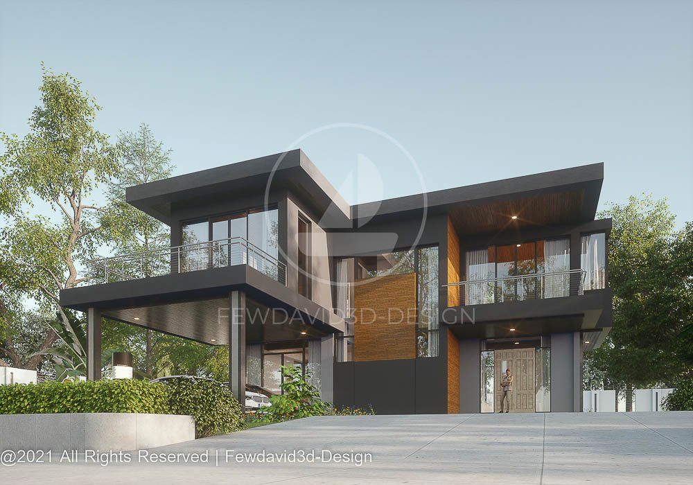 รับออกแบบบ้านทุกสไตล์ ตอบโจทย์ทุกความต้องการ ทีมงานมืออาชีพ ประสบการณ์สูง FEWDAVID3D-DESIGN
