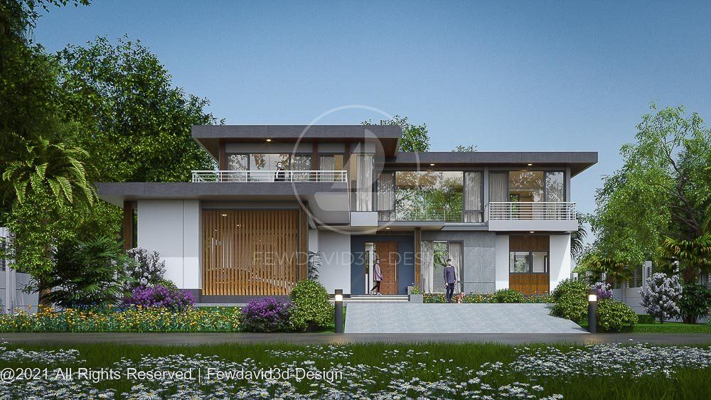 บ้านโมเดิร์น2ชั้น