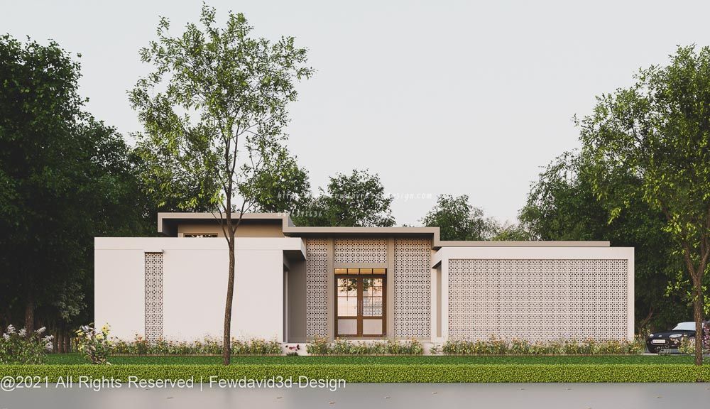 ออกแบบบ้านชั้นเดียว