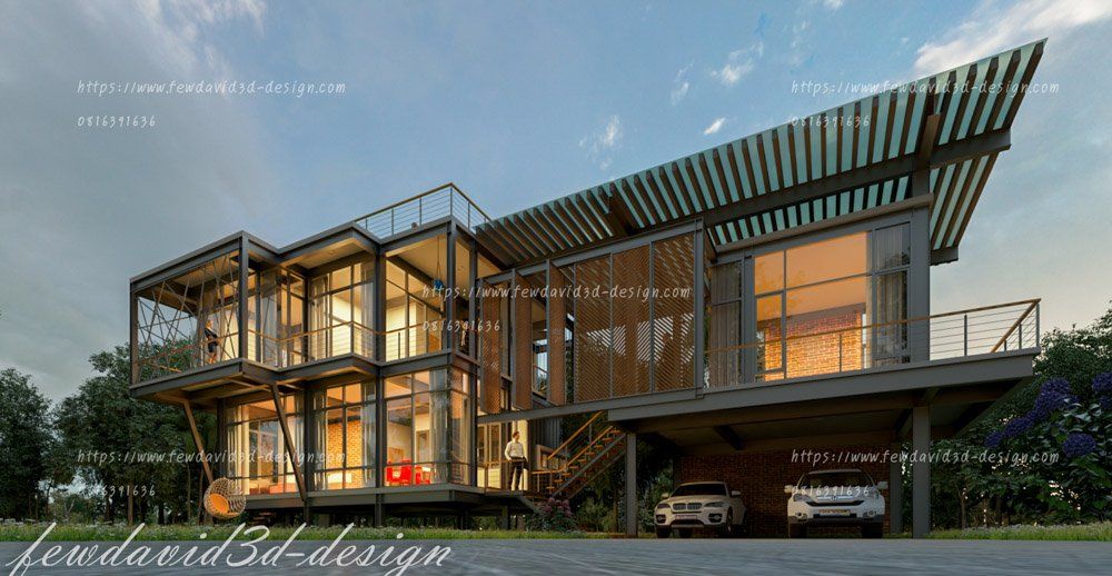 บ้านพักอาศัย 2ชั้นครึ่งโครงสร้างเหล็ก วิหารแดง สระบุรี คุณพรชัย บุญมาก