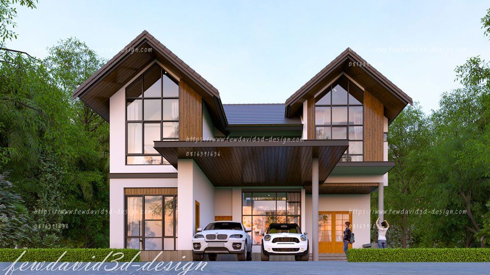 รับออกแบบบ้าน