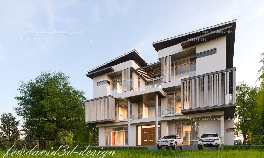 บ้าน,โมเดิร์น,3ชั้น,สถาปนิก,fewdavid,รับออกแบบ,วิศวกร,บ้านไอเดีย