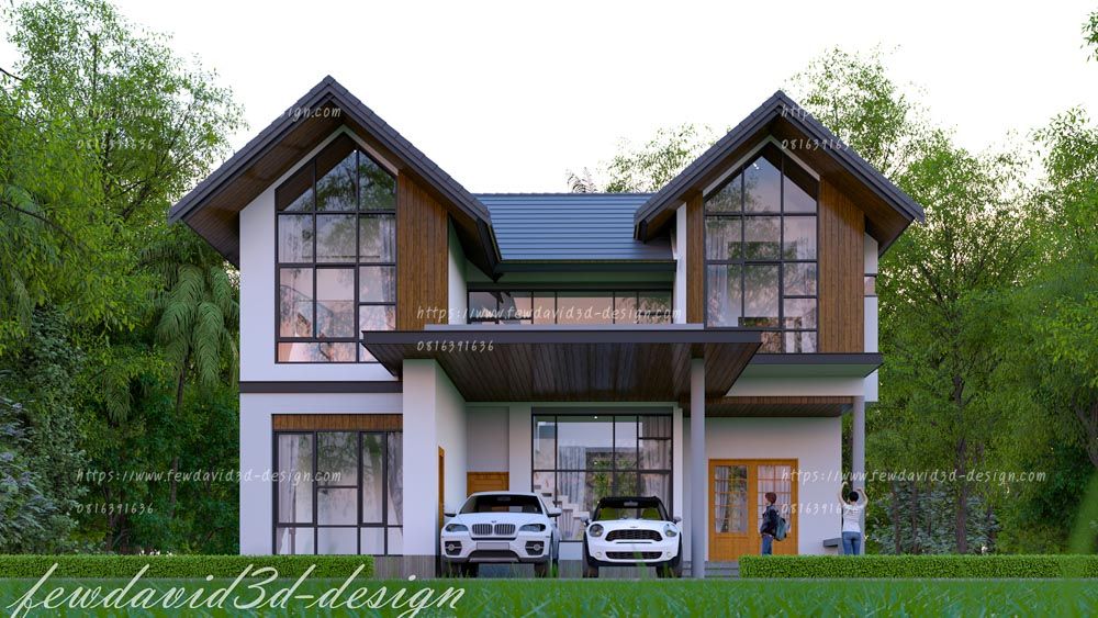 รับออกแบบบ้าน,บ้าน2ชั้น,สถาปนิก,วิศวกร,เขียนแบบ,โมเดิร์น