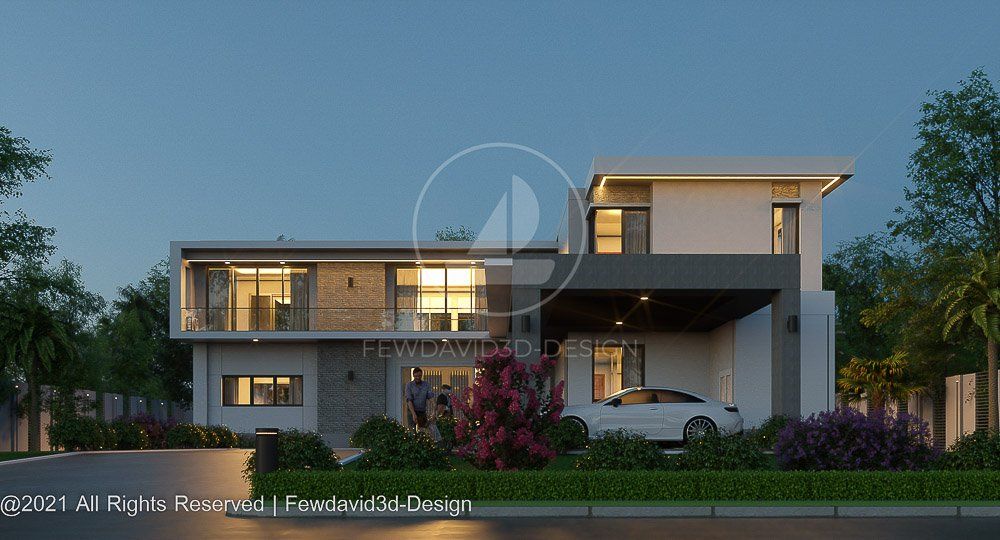 บ้านโมเดิร์น2ชั้น