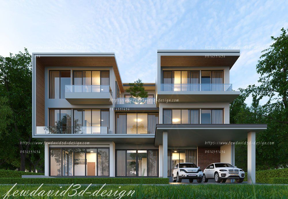แบบบ้าน3ชั้น