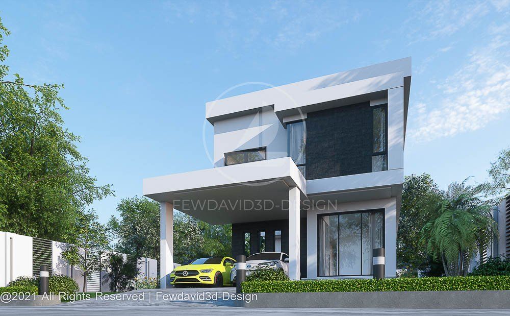 รับออกแบบบ้านทุกสไตล์ ตอบโจทย์ทุกความต้องการ ทีมงานมืออาชีพ ประสบการณ์สูง FEWDAVID3D-DESIGN
