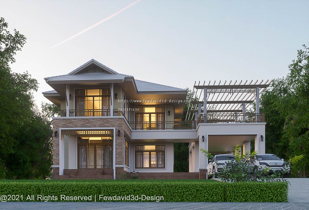 รับออกแบบบ้าน