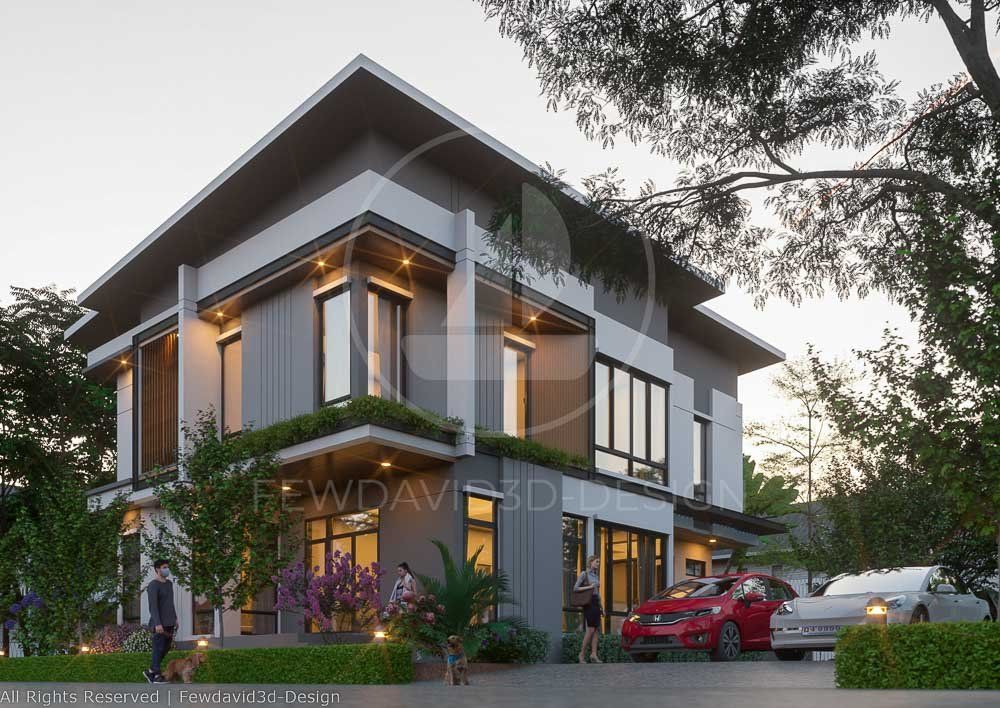 รับออกแบบบ้านสวย