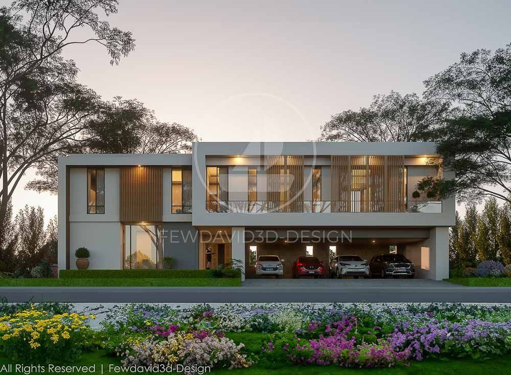 บ้านโมเดิร์น2ชั้น,สถาปนิกออกแบบ