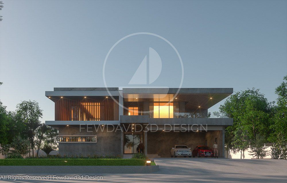 ภาพบ้านแบบโมเดิร์น