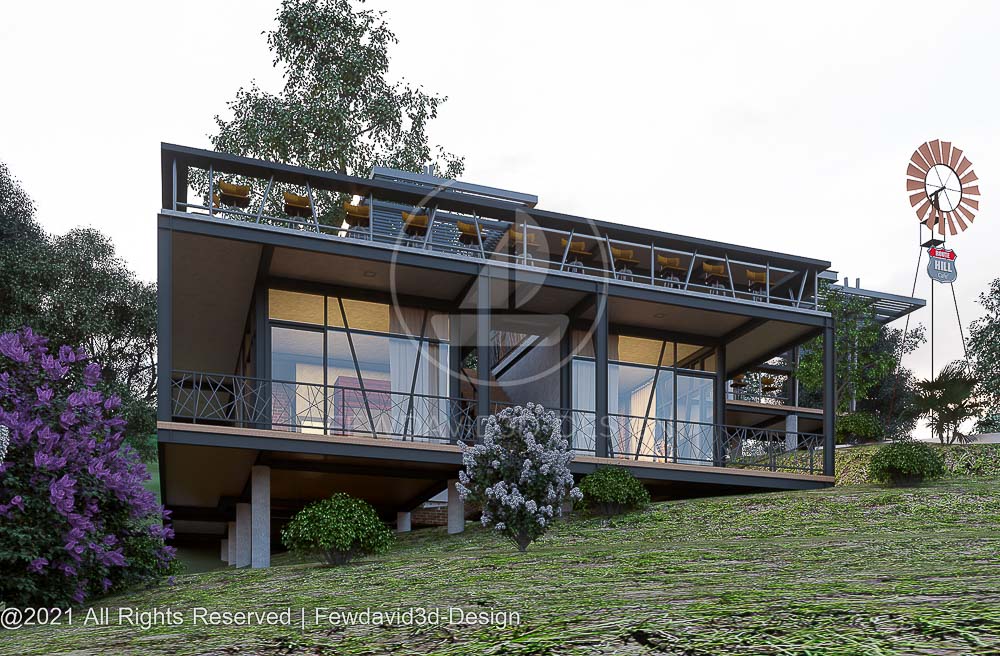 รับออกแบบรีสอร์ท ร้านกาแฟ