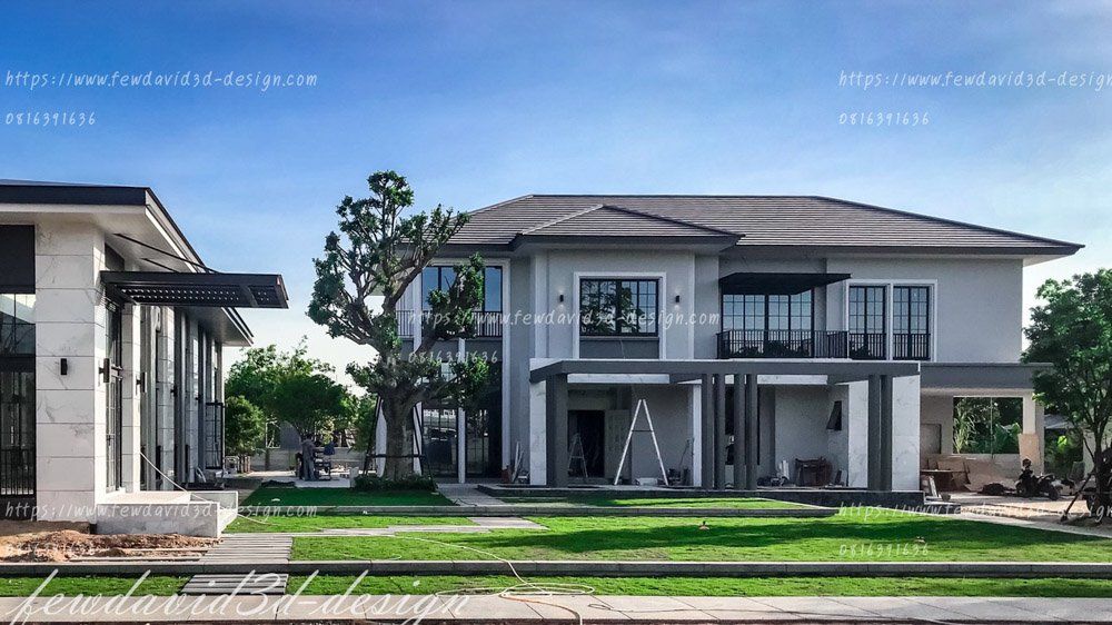 รับออกแบบบ้าน,2ชั้น
