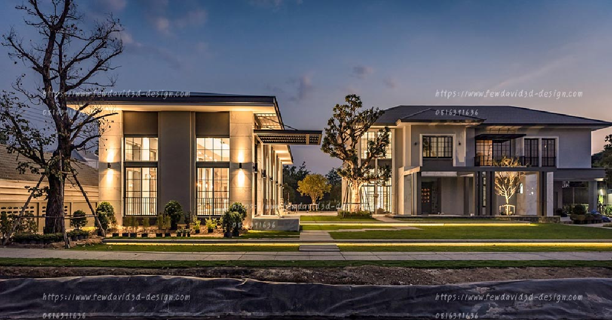 รับออกแบบบ้าน