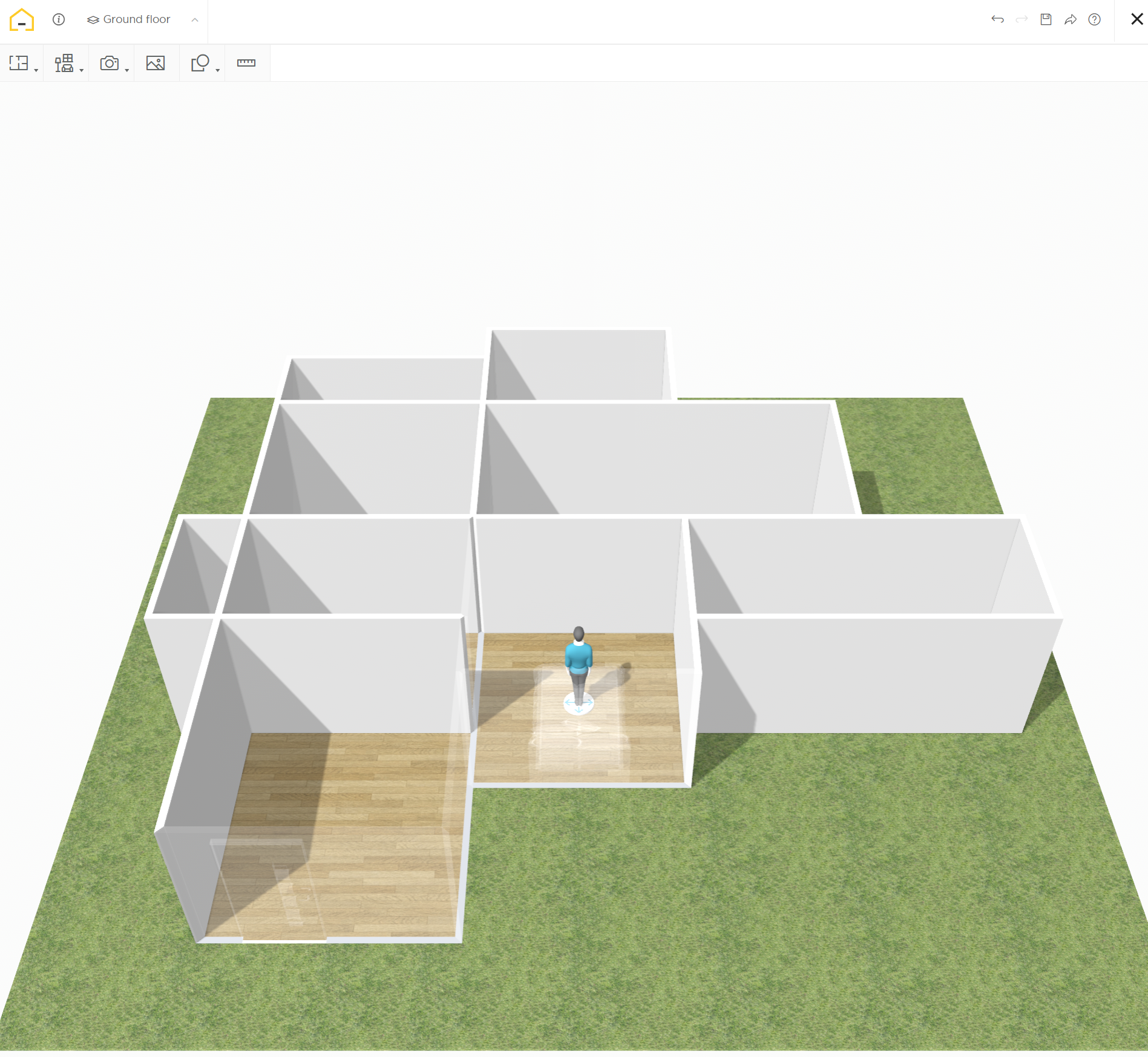 ภาพจากโปรแกรม HomeByMe