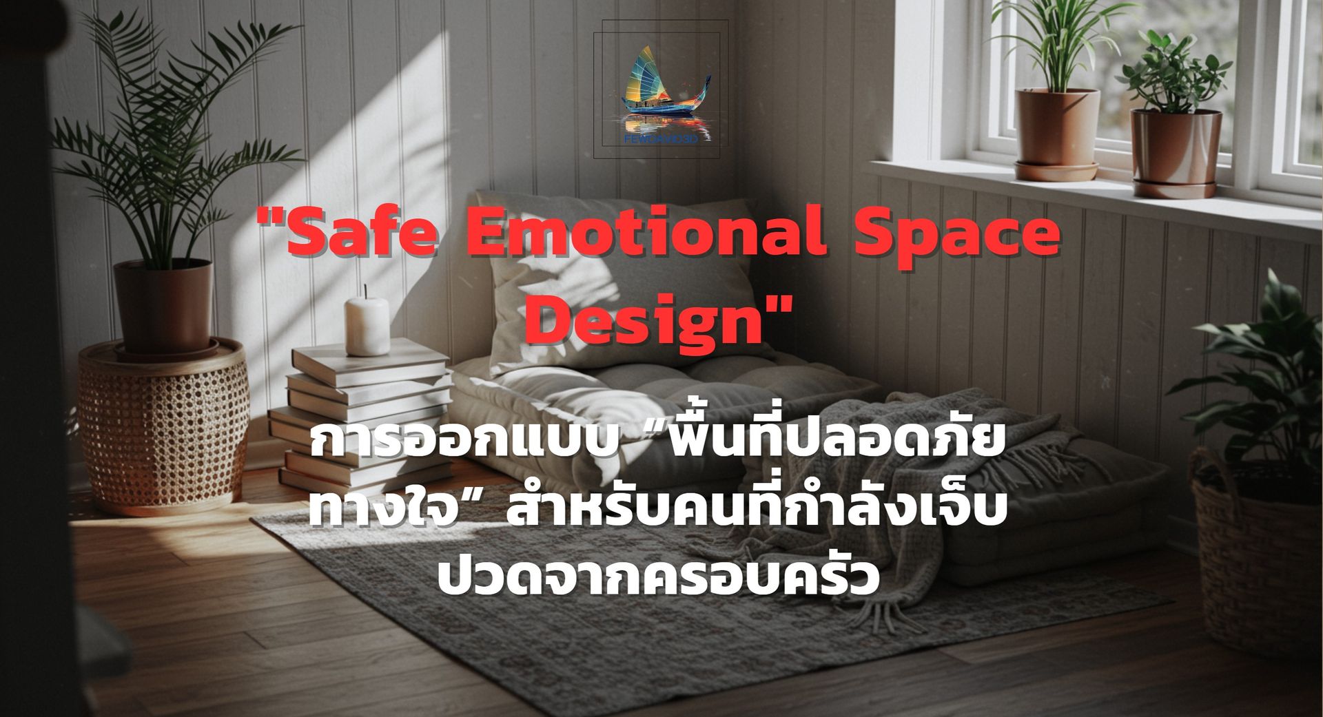 ออกแบบ “พื้นที่ปลอดภัยทางใจ” สำหรับคนที่กำลังเจ็บปวดจากครอบครัว