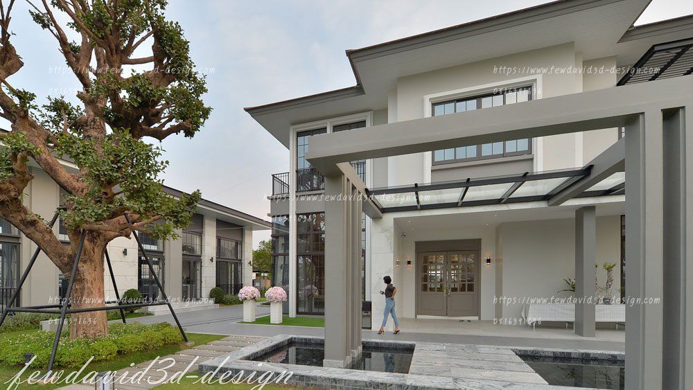 รับออกแบบบ้าน,2ชั้น