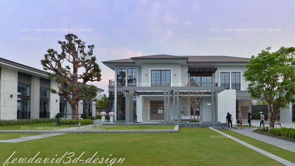 รับออกแบบบ้าน,2ชั้น