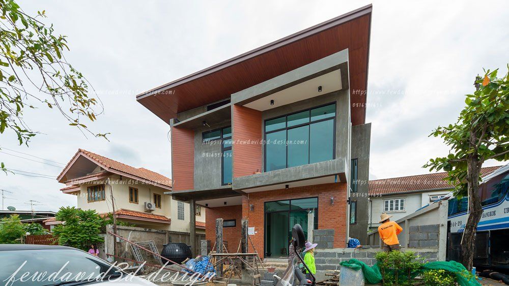 รับออกแบบบ้าน โมเดิร์นลอฟต์