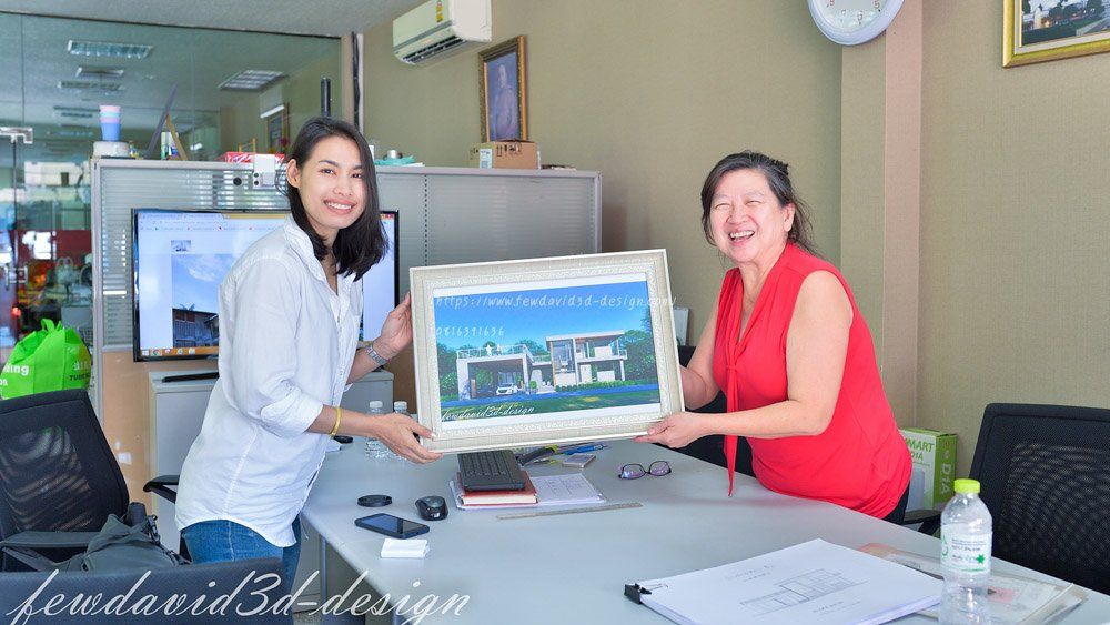 บ้านโมเดิร์น 2 ชั้น