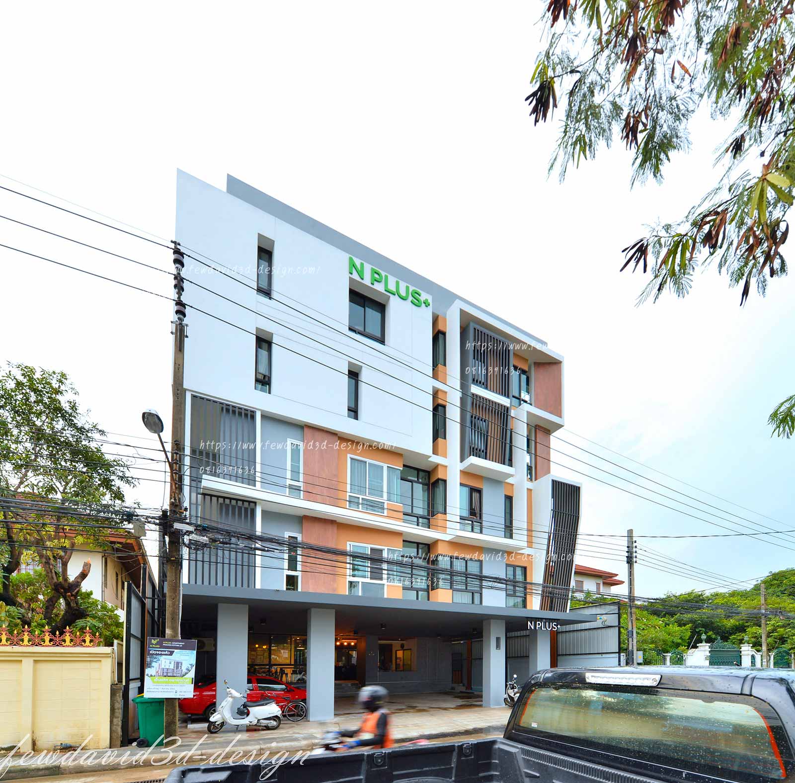 รับออกแบบอพาร์ทเมนท์